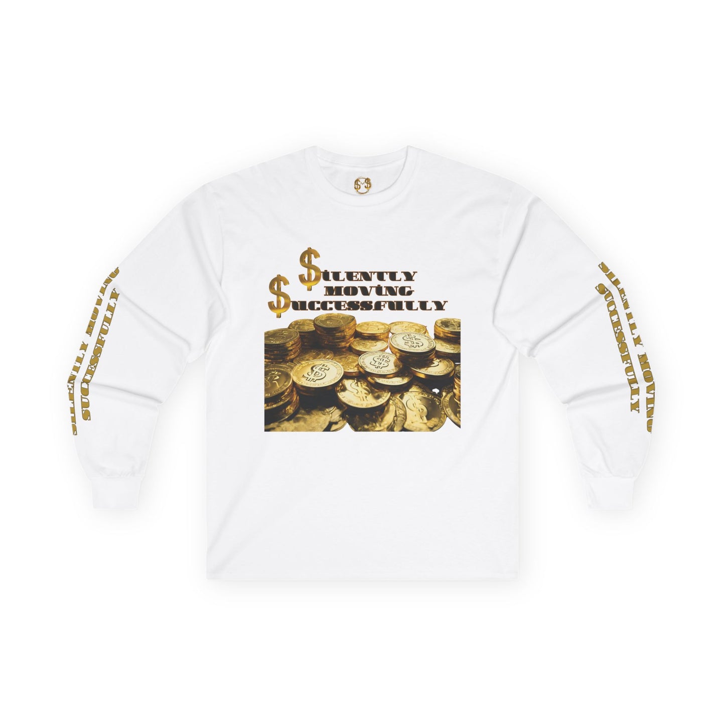 SMS Success & Wealth Long Sleeve Tee - Unisex Money Motivational Shirt