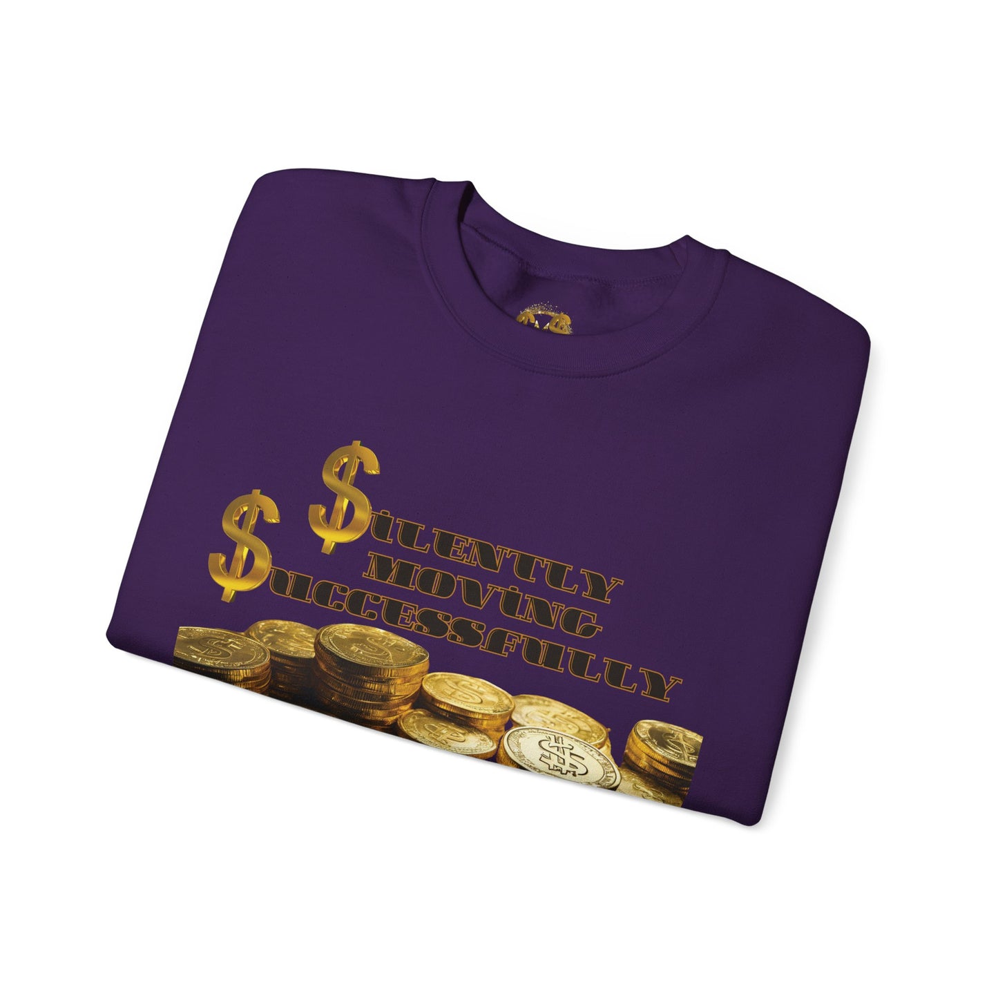 SMS Success & Wealth Logo Sleeve Crewneck Sweatshirt