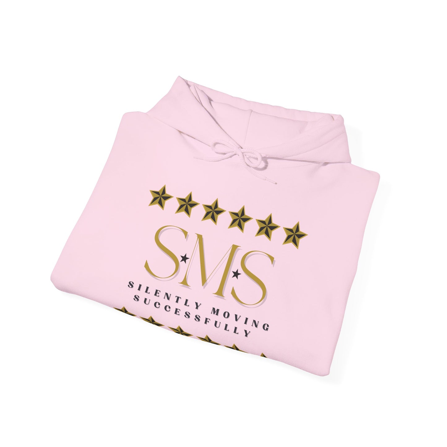 Gold Star SMS Unisex Heavy Blend™ Hooded Sweatshirt - Silently Moving Successfully