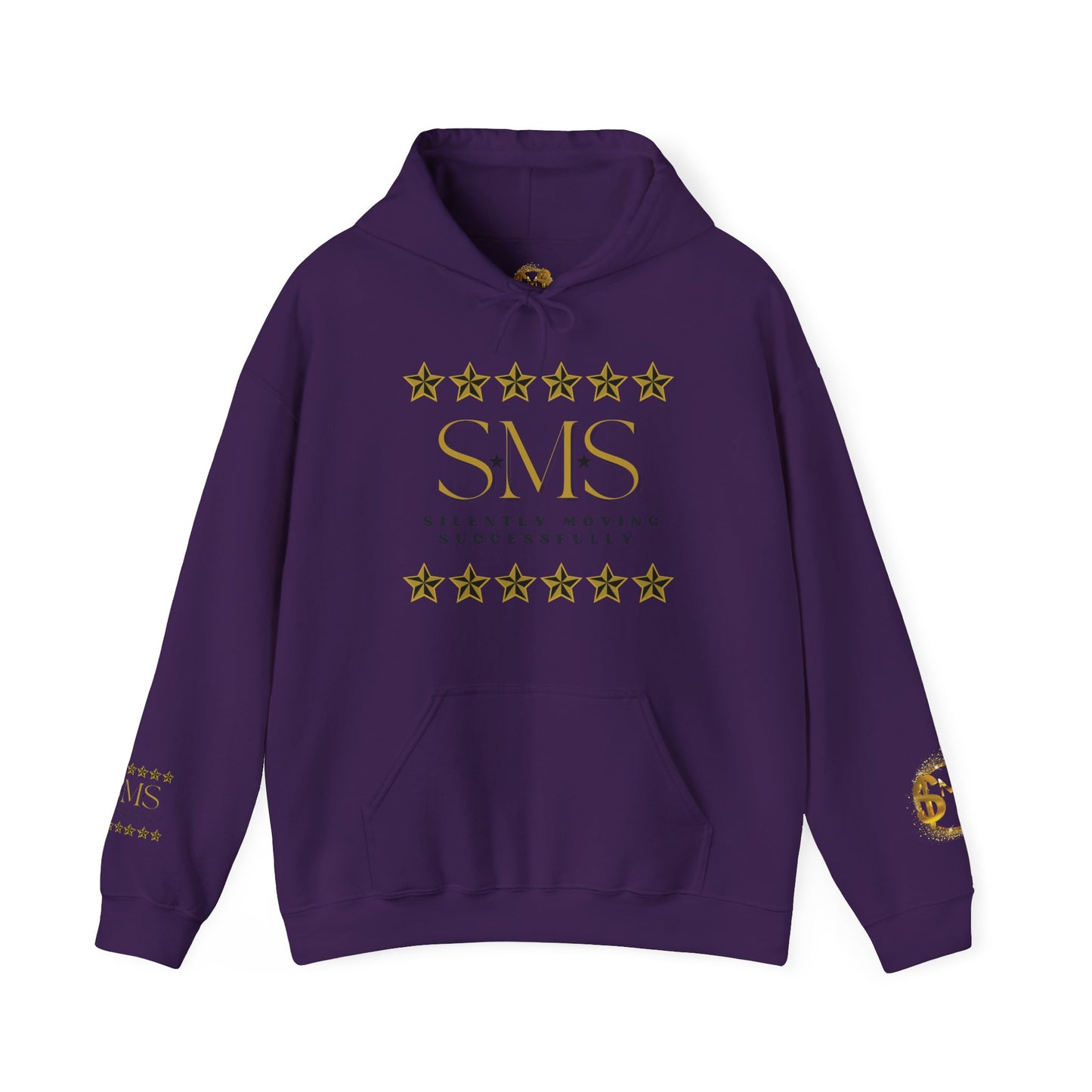 Gold Star SMS Unisex Heavy Blend™ Hooded Sweatshirt - Silently Moving Successfully