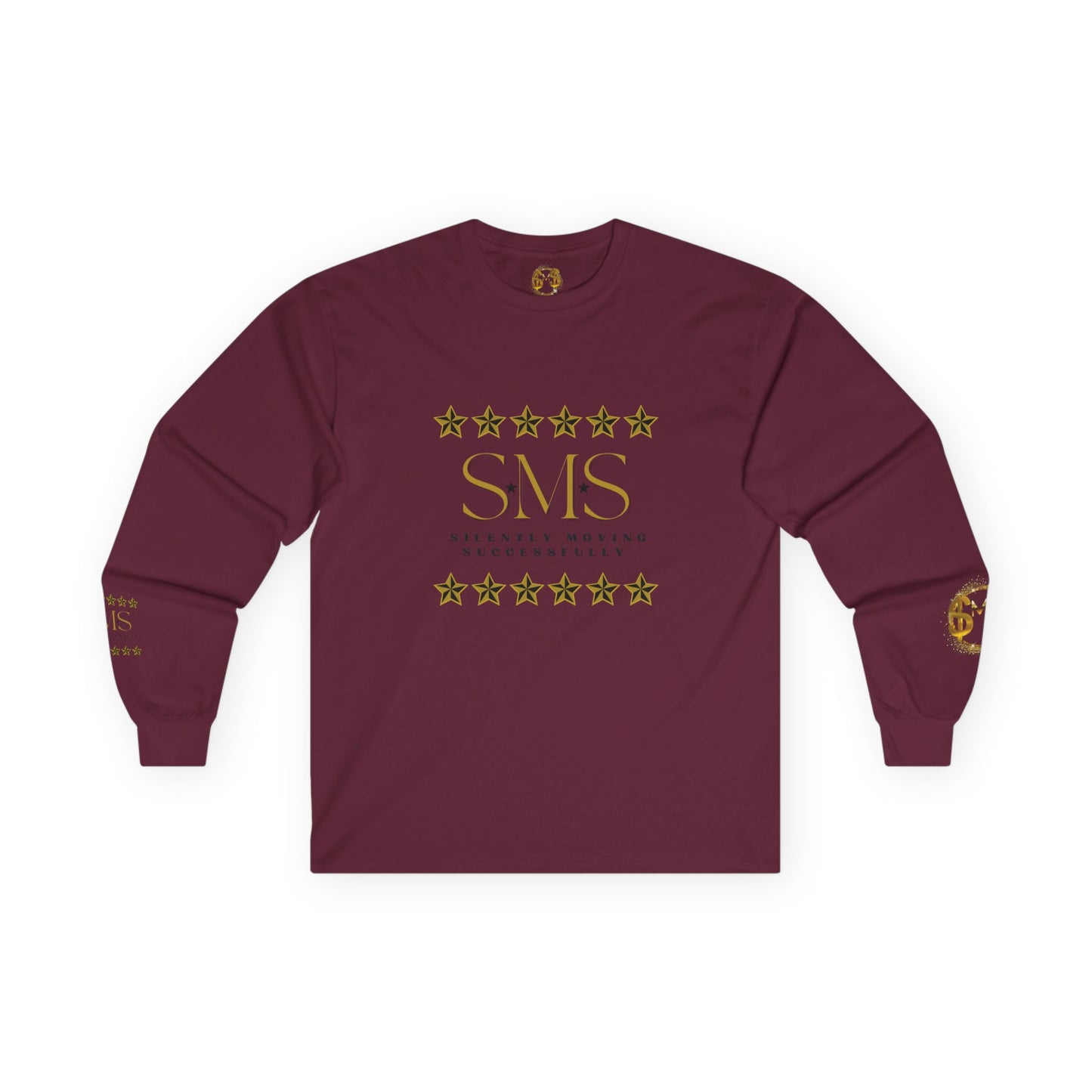 SMS Gold Star Long Sleeve Tee – Silently Moving Successfully