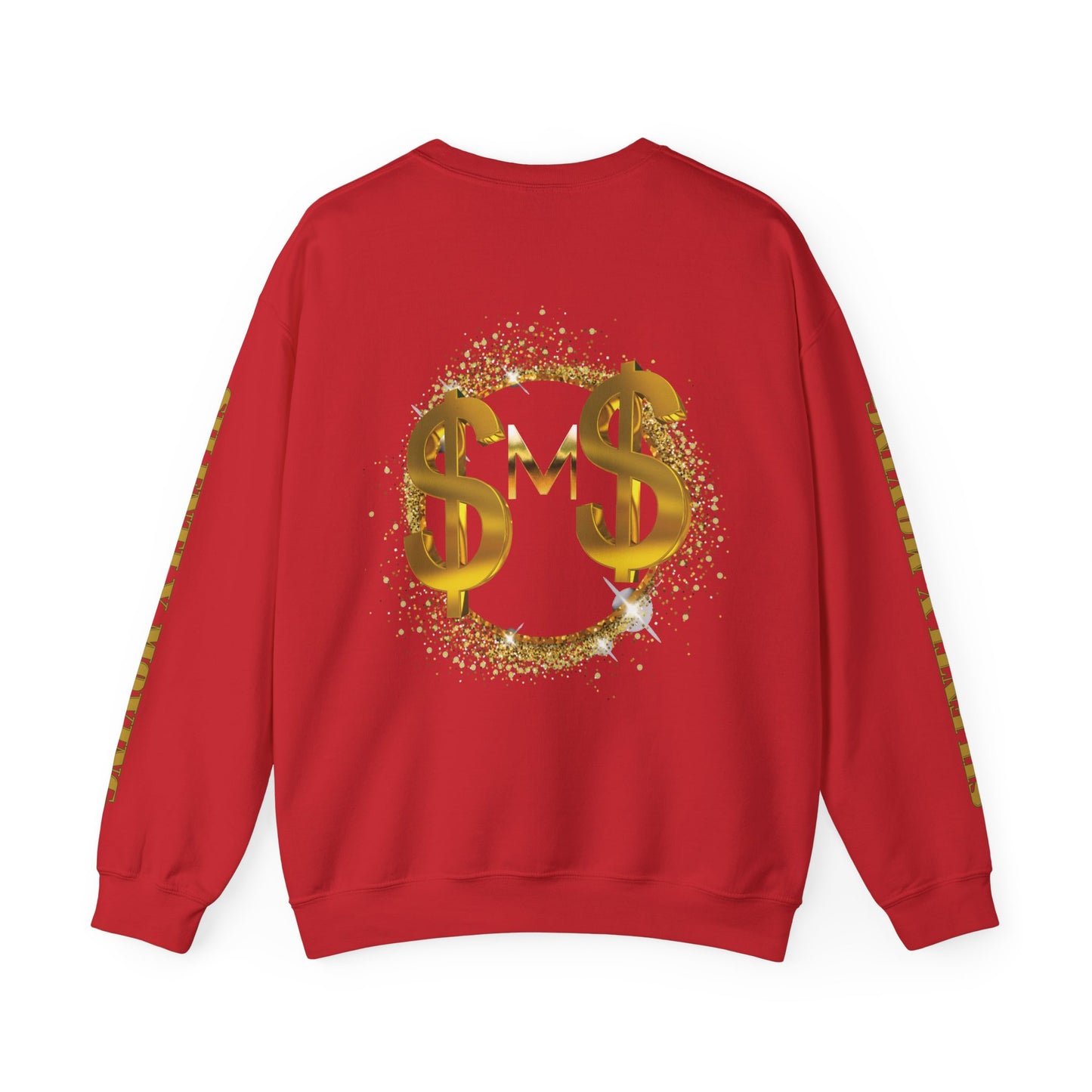 SMS Success & Wealth Logo Sleeve Crewneck Sweatshirt