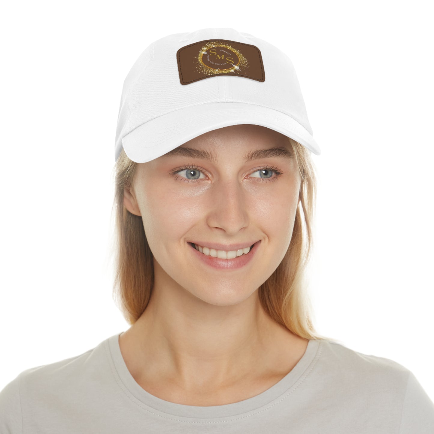 SMS Leather Patch Hat – Stylish & Versatile Baseball Cap