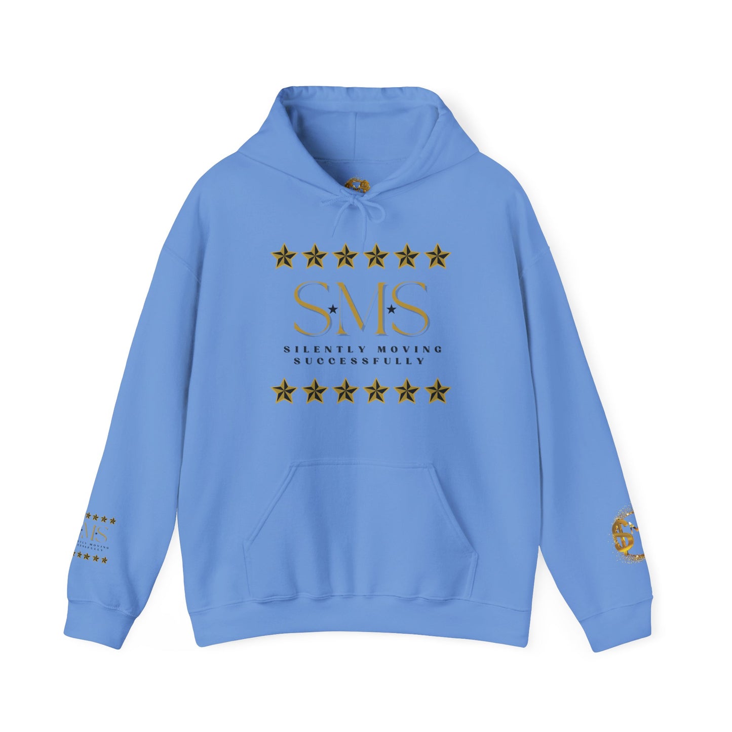 Gold Star SMS Unisex Heavy Blend™ Hooded Sweatshirt - Silently Moving Successfully