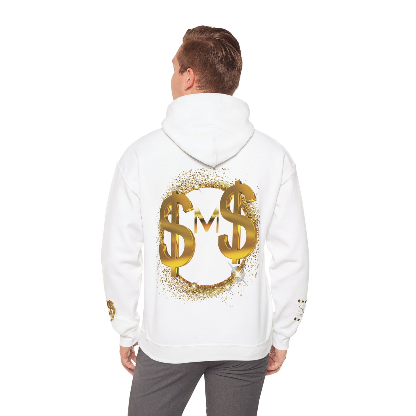 Gold Star SMS Unisex Heavy Blend™ Hooded Sweatshirt - Silently Moving Successfully