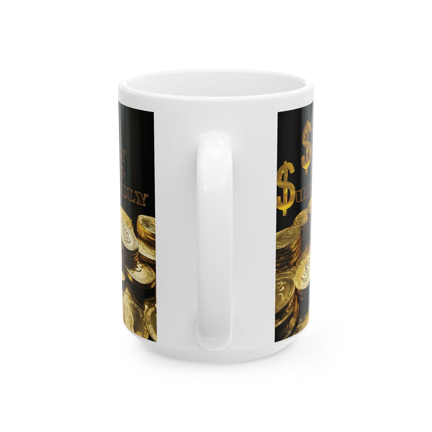 Success & Wealth Ceramic Mug - Perfect Gift for Motivationalists