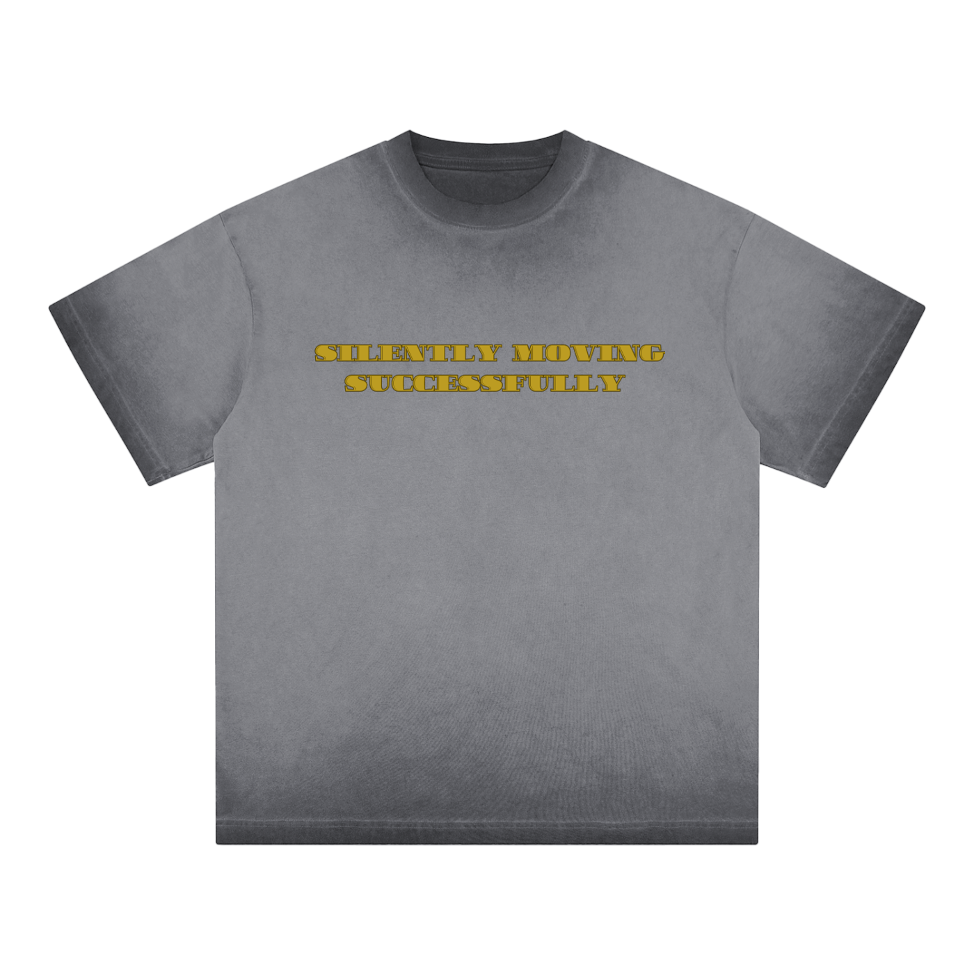 Silently Moving Successfully Reverse Dyed T-shirt